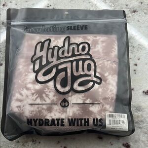 HydroJug Sleeve in Light Pink Tie-Dye